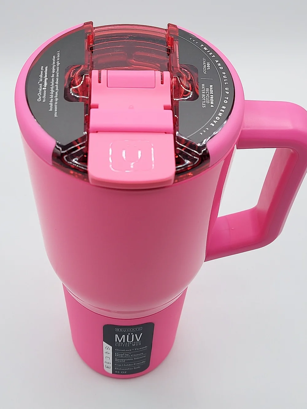 BRÜMATE Müv 35oz - Neon Pink